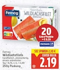 Wildlachsfilets von Femeg im aktuellen E center Prospekt
