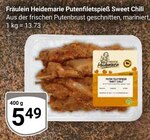 Aktuelles Putenfiletspieß Sweet Chili Angebot bei GLOBUS in Wiesbaden ab 5,49 €