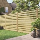 Panneau droit bois vert 25 mm L. 180 x H. 180 cm en promo chez Castorama Panneau droit bois vert 25 mm L. 180 x H. 180 cm dans le catalogue Castorama