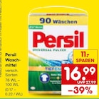 Waschmittel Angebote von Persil bei Netto Marken-Discount Schwerin für 16,99 €
