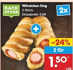 Würstchen Dog im Angebot bei Netto Marken-Discount in Gotha Würstchen Dog Angebote bei Netto Marken-Discount Gotha für 1,50 €