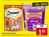 Aktuelles Dreamies Katzenfutter Angebot bei Marktkauf in Freiburg (Breisgau) ab 1,49 €