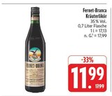 Kräuterlikör im Angebot bei E center in Ansbach Kräuterlikör Angebote von Fernet-Branca bei E center Ansbach für 11,99 €