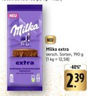 extra im Angebot bei E center in Pirmasens extra Angebote von Milka bei E center Pirmasens für 2,39 €