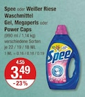 Spee Waschmittel Gel für 3,49 € bei V-Markt im Angebot Spee Waschmittel Gel im aktuellen V-Markt Prospekt