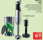 Stabmixer "STM1" im Angebot bei Marktkauf in Schwabach Stabmixer "STM1" Angebote von EDEKA zuhause bei Marktkauf Schwabach für 19,99 €