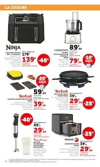 Promo Appareil Raclette/grill dans le catalogue Super U du moment à la page 16