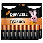 Lot de 18 piles Power Boost Duracell AA/LR6 - DURACELL - Carrefour Lot de 18 piles Power Boost Duracell AA/LR6 - DURACELL à 9,56 € dans le catalogue Carrefour