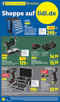 Bohrmaschine im Lidl Prospekt "LIDL LOHNT SICH" mit 63 Seiten (Osnabrück)
