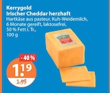 Irischer Cheddar herzhaft von Kerrygold im aktuellen V-Markt Prospekt für 1,19 €
