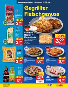 Steak im Netto Marken-Discount Prospekt "Aktuelle Angebote" mit 77 Seiten (Cottbus)