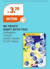 KRAFT AKTIV TRIO Angebote von WC FRISCH bei Müller Frankenthal für 3,79 €