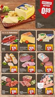 Fleisch im REWE Prospekt "Dein Markt" mit 30 Seiten (Rostock)