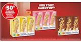 Promo -50% de remise immédiate sur le 2ème produit identique sur tout Candy'up à  dans le catalogue U Express à Pleubian