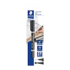 Marqueur permanent double pointe - STAEDTLER en promo chez Carrefour Clichy-sous-Bois à 1,99 €