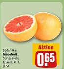 Grapefruit im Angebot bei REWE in Wolfsburg Grapefruit Angebote bei REWE Wolfsburg für 0,65 €