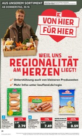 Bratwurst im Kaufland Prospekt in Lippstadt Aktueller Kaufland Prospekt mit Bratwurst, "RICHTIG FRISCH", Seite 24
