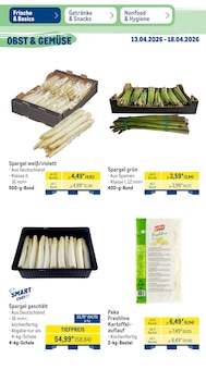 Spargel im aktuellen METRO Prospekt (Wuppertal) Spargel im METRO Prospekt "Wochenangebote" mit 51 Seiten (Wuppertal)