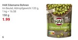 Edamame Bohnen von HAK im aktuellen GLOBUS Prospekt