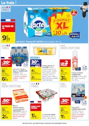 Offre Lait dans le catalogue Carrefour du moment à la page 47