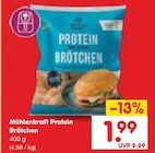 Protein Brötchen im Angebot bei Netto Marken-Discount in Detmold Protein Brötchen Angebote von Mühlenkraft bei Netto Marken-Discount Detmold für 1,99 €