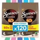 Dosettes 2x60 Classique - Senseo en promo chez Intermarché Valence à 9,72 €