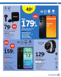 Offre Casque avec micro dans le catalogue E.Leclerc du moment à la page 40