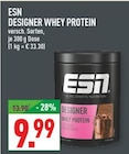 DESIGNER WHEY PROTEIN Angebote von ESN bei Marktkauf Köln für 9,99 €