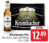 Pils im Angebot bei E center in Schorndorf Pils Angebote von Krombacher bei E center Schorndorf für 12,49 €