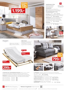 Matratze im XXXLutz Möbelhäuser Prospekt "JUBILÄUM" mit 36 Seiten (Duisburg)