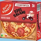 Steinofenpizza Edelsalami im Angebot bei CAP Markt Neubrandenburg in Neubrandenburg Steinofenpizza Edelsalami Angebote von Gut & Günstig bei CAP Markt Neubrandenburg Neubrandenburg für 3,33 €