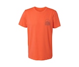 T-Shirt mit Print, orange bei Tchibo im Supermarkt im Prospekt "" für 12,99 €
