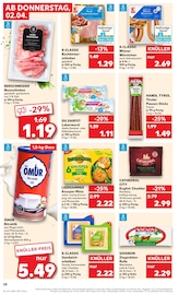 Ziegenkäse im Kaufland Prospekt in Saarbrücken Aktueller Kaufland Prospekt mit Ziegenkäse, "Aktuelle Angebote", Seite 28