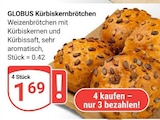 Kürbiskernbrötchen im Angebot bei GLOBUS in Koblenz Kürbiskernbrötchen Angebote von GLOBUS bei GLOBUS Koblenz für 0,42 €