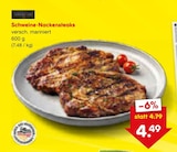 Schweine-Nackensteaks im Netto Marken-Discount Prospekt Schweine-Nackensteaks im aktuellen Netto Marken-Discount Prospekt für 4,49 €