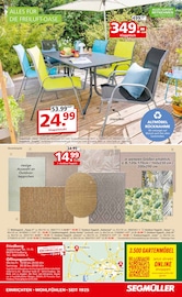 Aktueller Segmüller Prospekt mit Teppichboden, "Gartenmöbel Fachzentrum", Seite 24