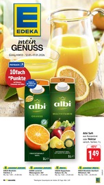 Aktueller EDEKA Prospekt mit Saft, "Aktuelle Angebote", Seite 1