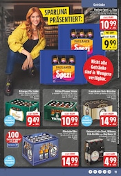 Bier im EDEKA Prospekt in Witten Aktueller EDEKA Prospekt mit Bier, "Aktuelle Angebote", Seite 19