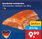 Aktuelles Spanferkel-Lachsbraten Angebot bei Netto Marken-Discount in Hamburg ab 9,99 €