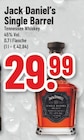 Single Barrel Tennessee Whiskey im Angebot bei Trinkgut in Kamp-Lintfort Single Barrel Tennessee Whiskey Angebote von Jack Daniel's bei Trinkgut Kamp-Lintfort für 29,99 €