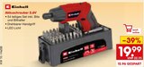 Akkuschrauber 3,6V von Einhell im aktuellen Netto Marken-Discount Prospekt für 19,99 €