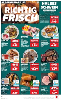 Steak im aktuellen Kaufland Prospekt (Cottbus) Steak im Kaufland Prospekt "Hier bin ich richtig" mit 76 Seiten (Cottbus)