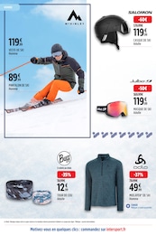 Offre Casque Ski dans le catalogue Intersport du moment à la page 2