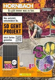 Terrassenplatten Angebot im aktuellen Hornbach Prospekt auf Seite 1