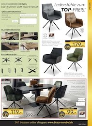 Stuhl Angebot & Preis im aktuellen BRAUN Möbel-Center Prospekt Stuhl Angebot im aktuellen BRAUN Möbel-Center Prospekt auf Seite 11