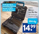Aktuelles Bohrer- und Bit-Set Angebot bei ALDI SÜD in Leverkusen ab 14,99 €