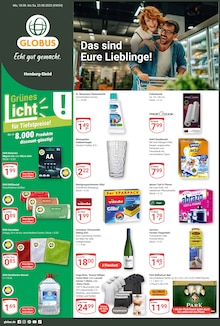 GLOBUS Prospekt der Woche "Aktuelle Angebote" Seite 1, 18.08.2025 bis 23.08.2025 für Homburg Aktueller GLOBUS Prospekt "Aktuelle Angebote" Seite 1 von 27 Seiten für Homburg
