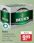 Beck's bei famila Nordost im Waren Prospekt für 9,99 €