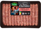 12 CHIPOLATAS FAÇON CHARCUTIÈRE SOCOPA - SOCOPA - Auchan Hypermarché à Poitiers 12 CHIPOLATAS FAÇON CHARCUTIÈRE SOCOPA - SOCOPA en promo chez Auchan Hypermarché Poitiers à 5,49 €
