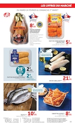 Offre Crevettes cuites dans le catalogue Super U du moment à la page 33